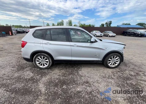 2015 BMW X3 xDrive28I from USA, damaged, VIN 5UXWX9C52F0D54937